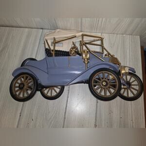 Vintage 1977 Burrwoood Ford Model T Car Wall Hanging Art Decor Plaque Bl…